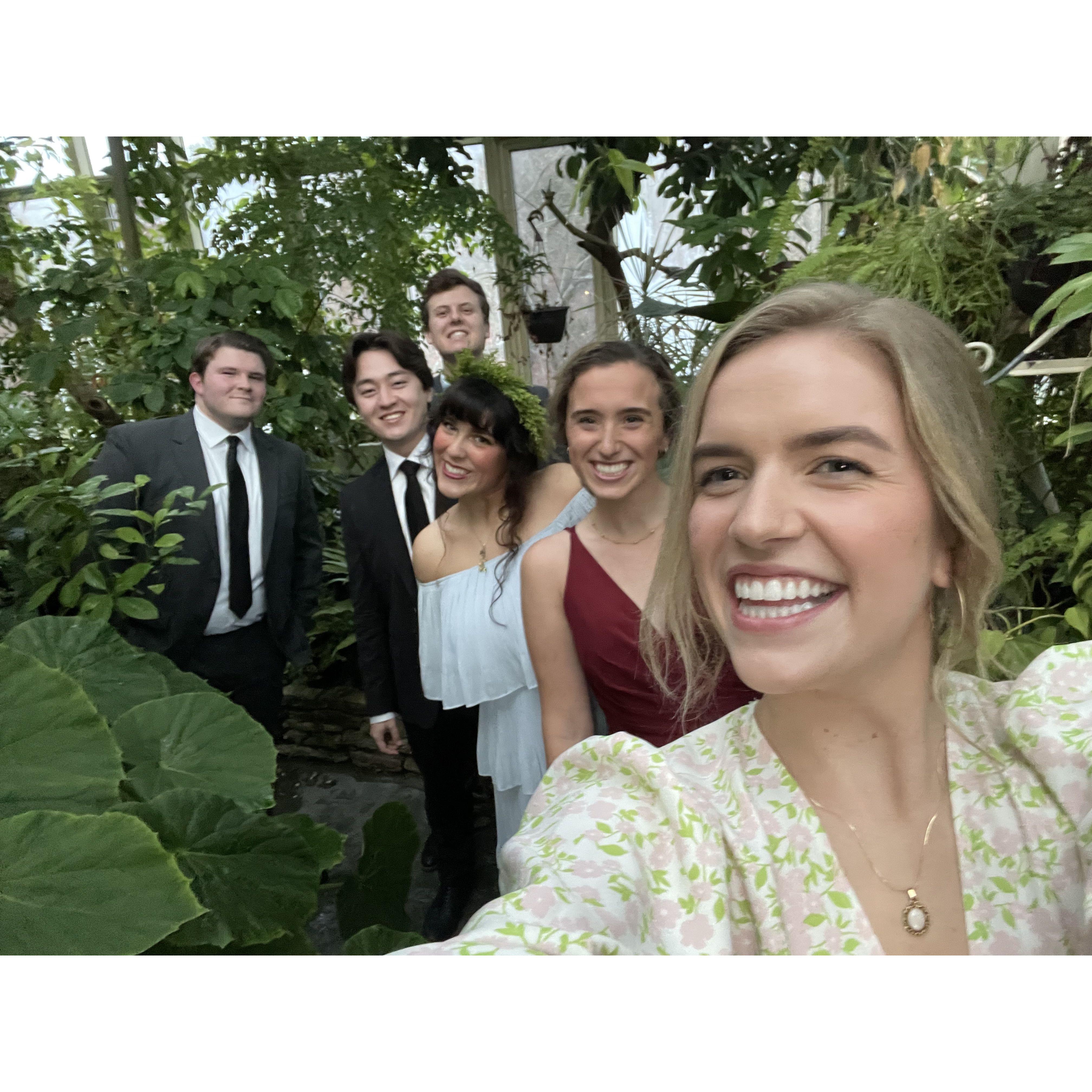 Chi Omega formal with friends. December 2021