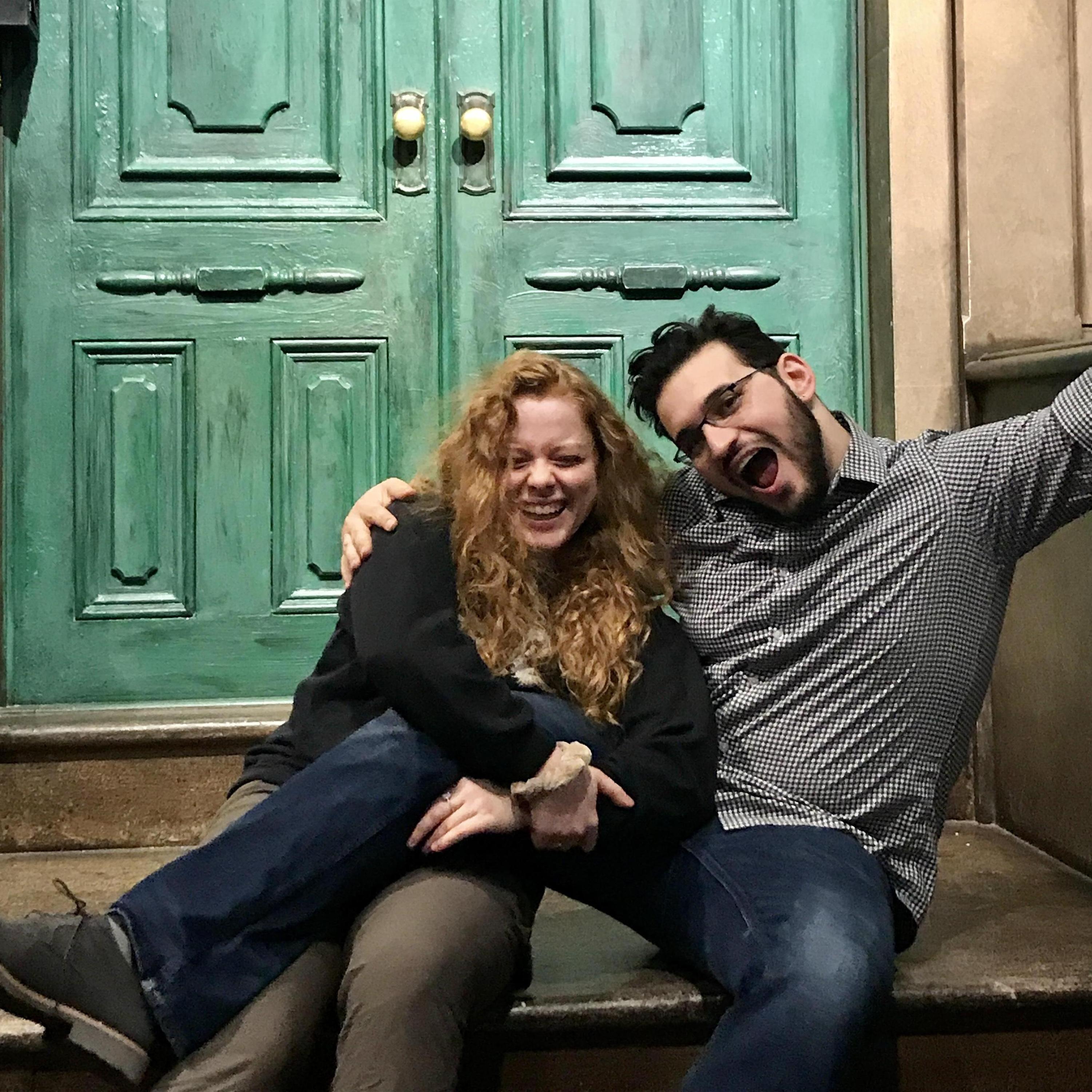 Visiting Sesame Street! We obviously had no fun.