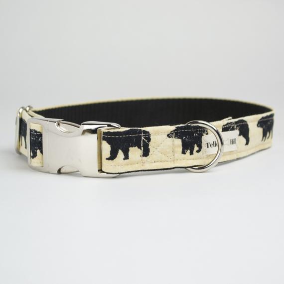 Black Bear Dog Collar