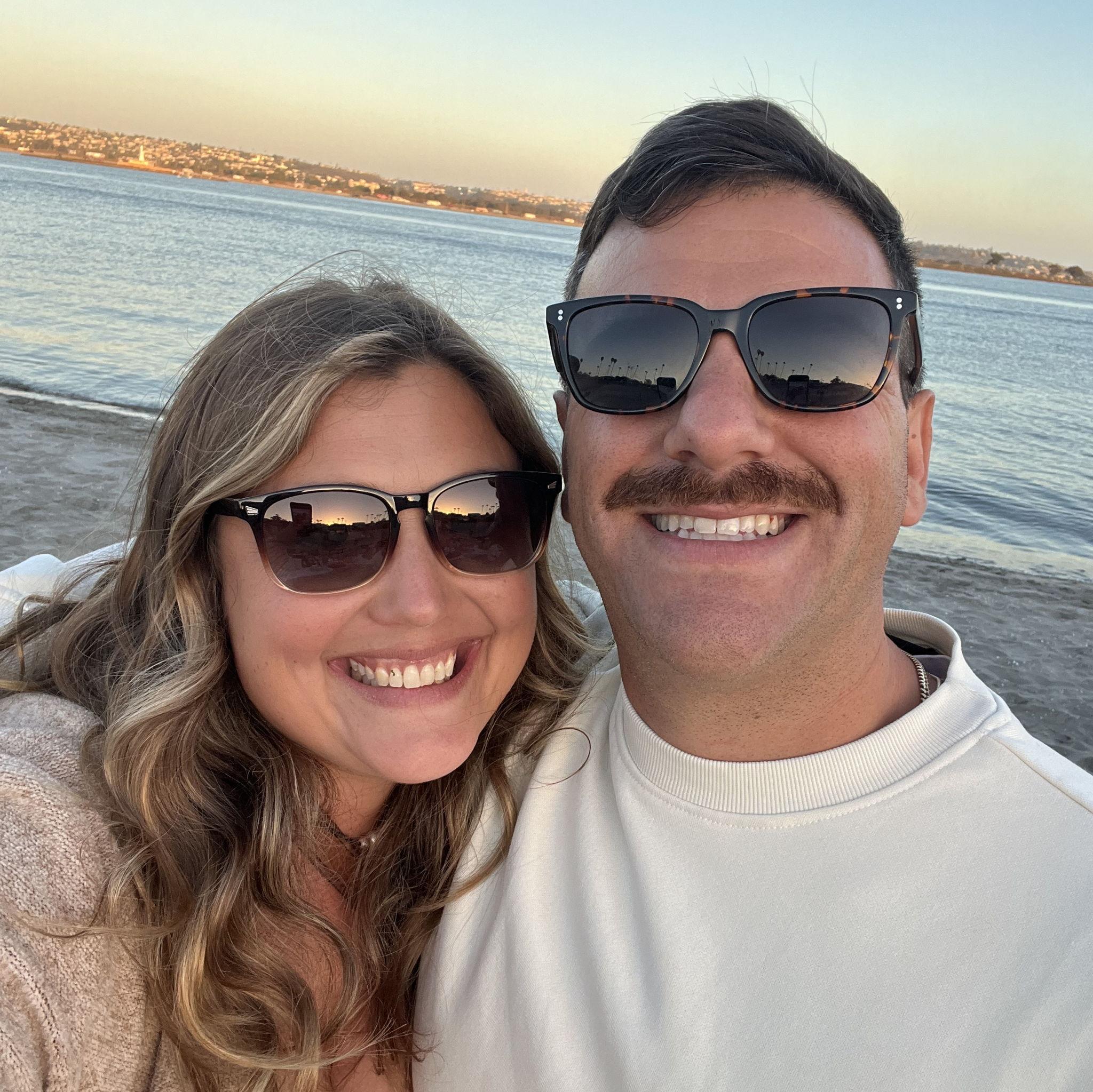 Celebrating Jenny's birthday on the bay!