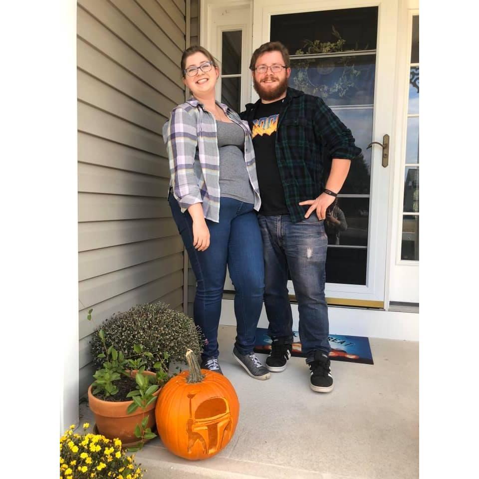 Our first Halloween at our house, 2019