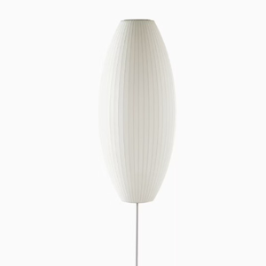 Nelson Cigar Lotus Floor Lamp Size Large