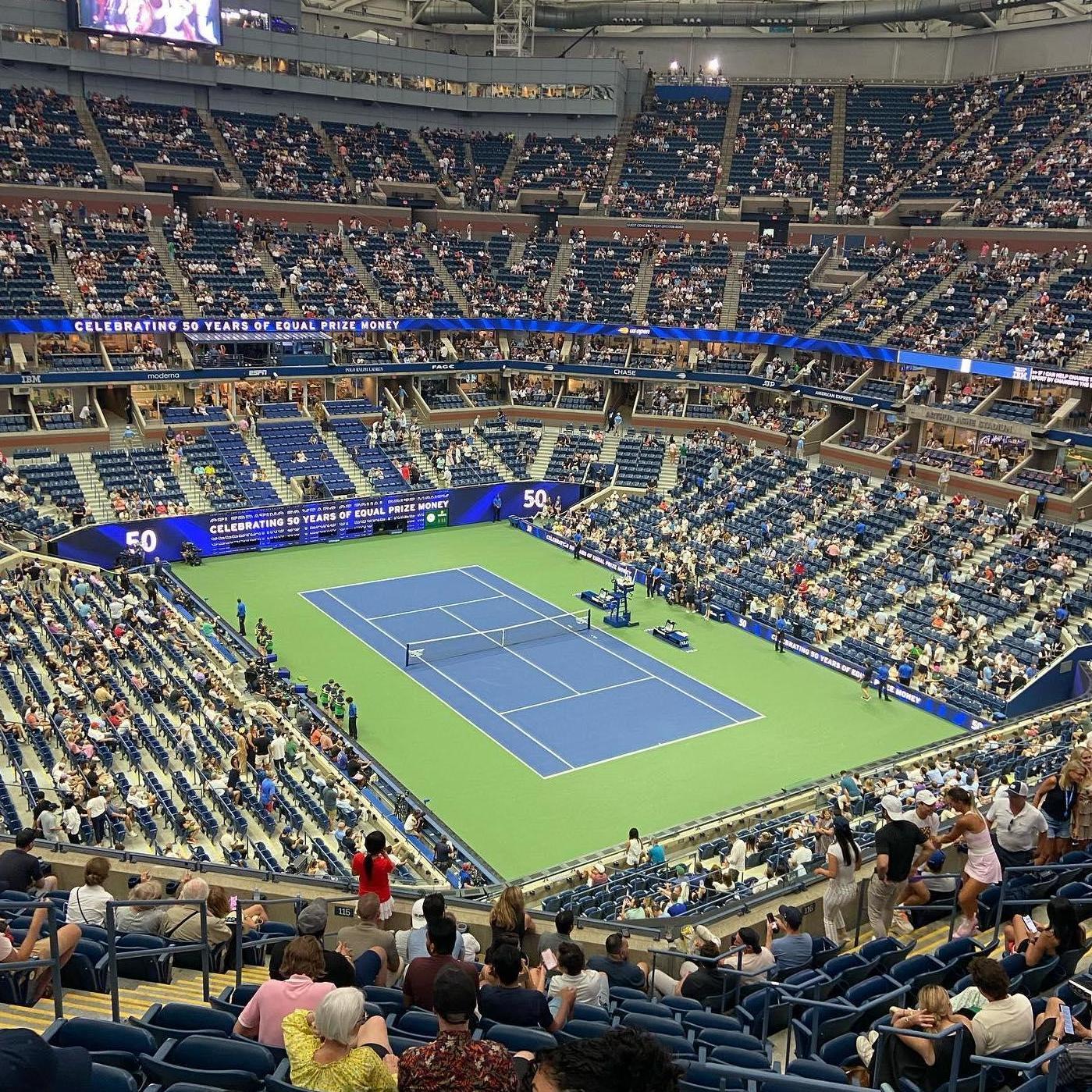 Not to be outdone by our California trips, one of our favorite vacations is NYC for the US Open every year