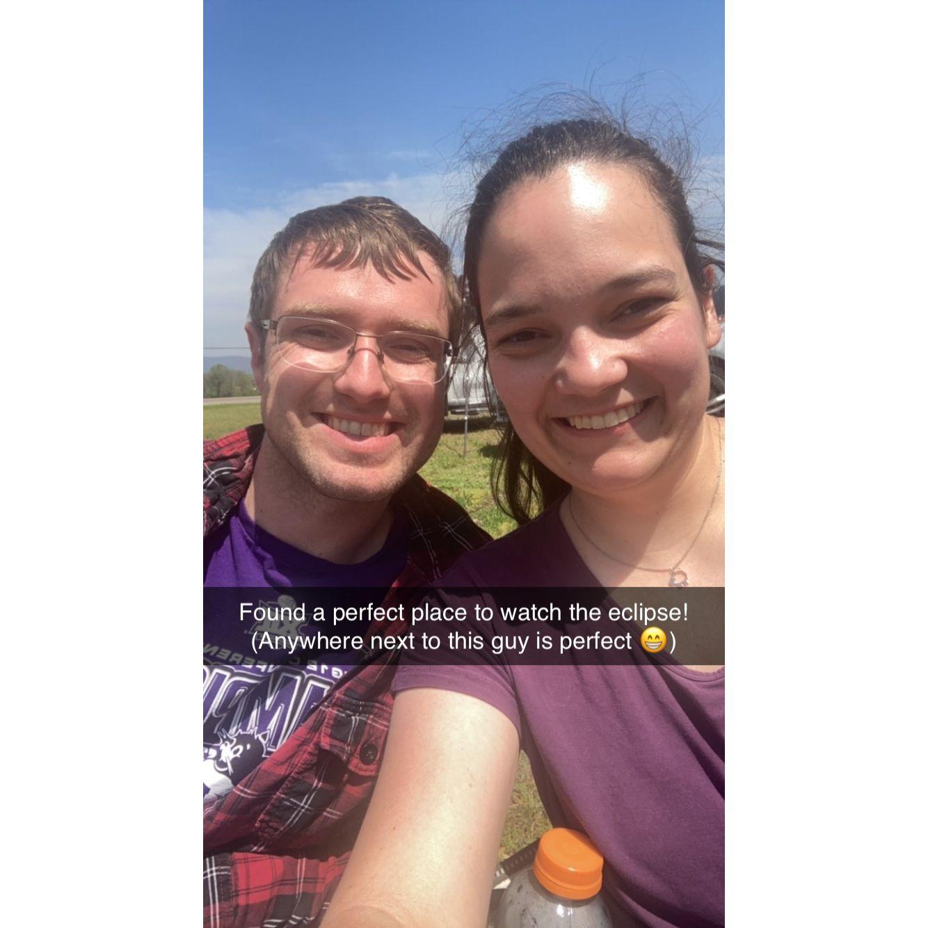 Our first road trip to see the eclipse