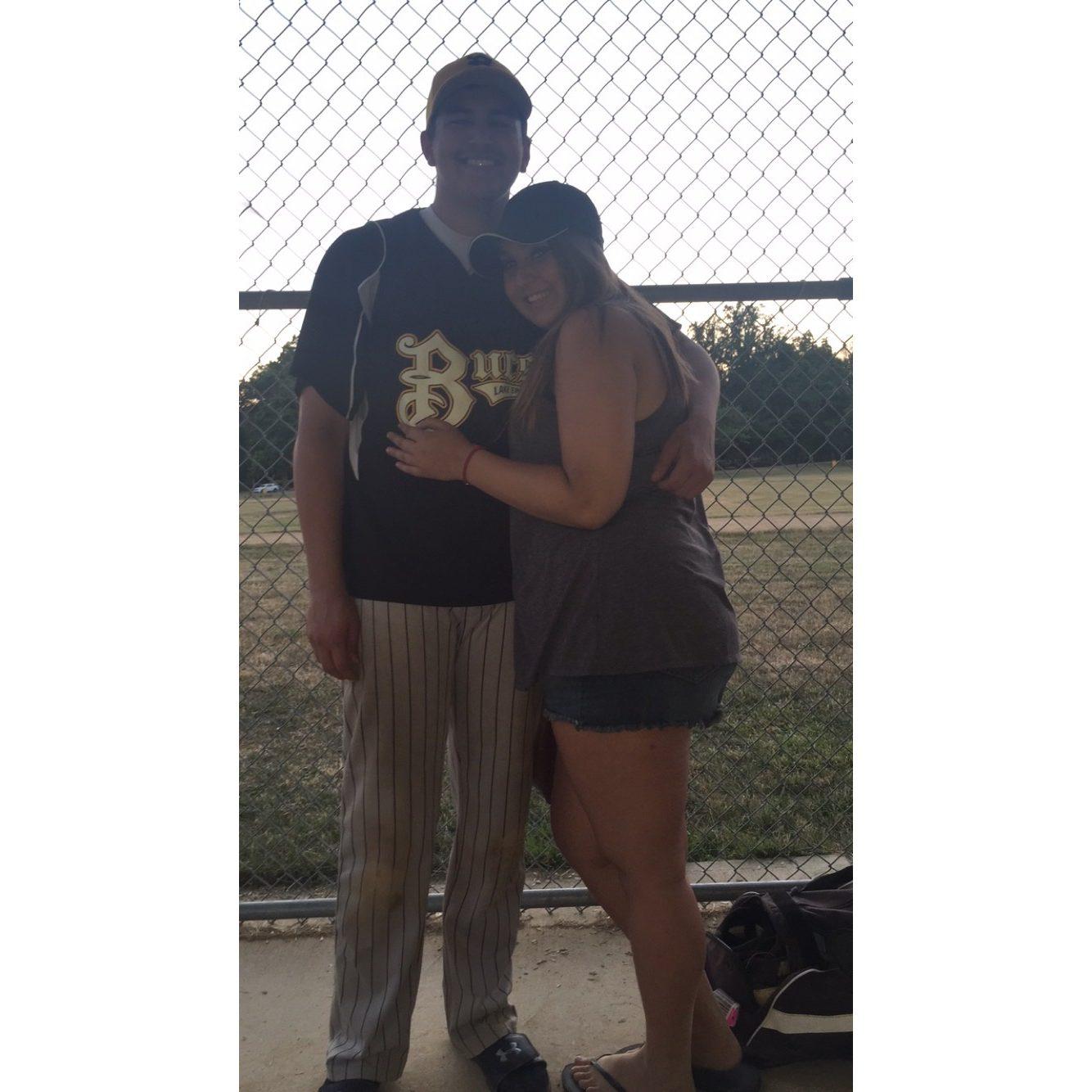 The day we started dating! <3