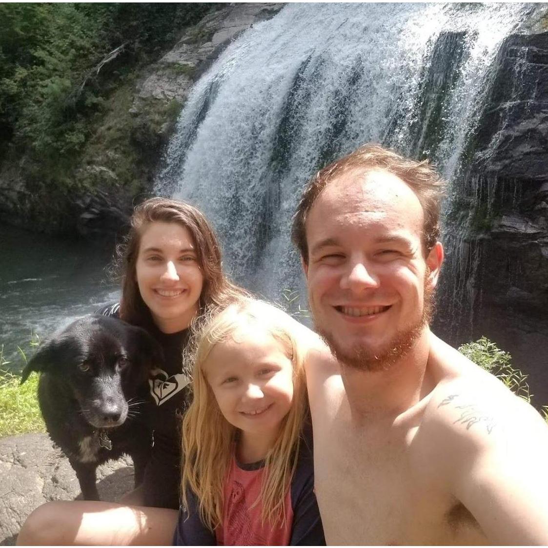 First family camping weekend at Roan Mountain and we spent a day exploring Twisting Falls in TN!
