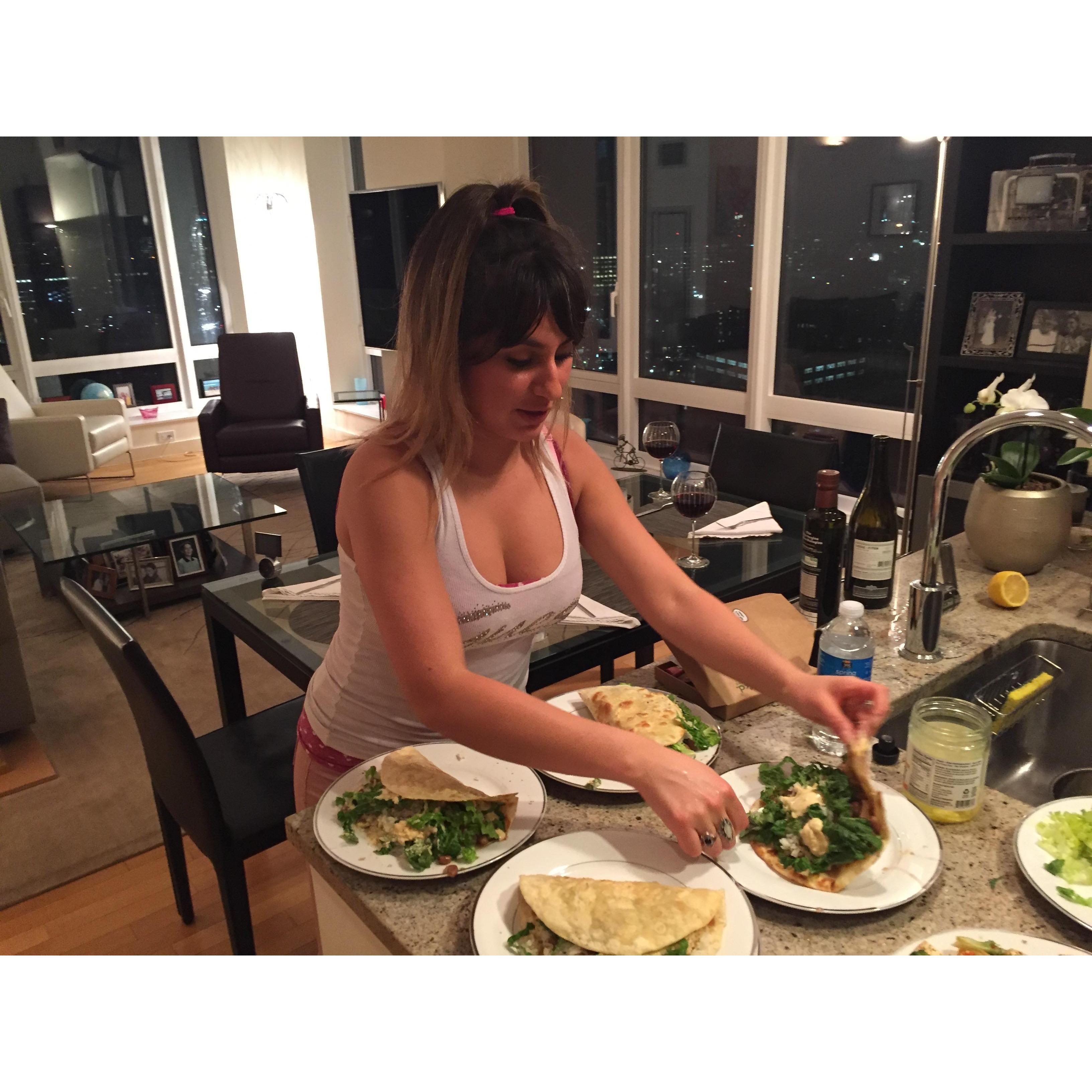 Cooking 🥘 for my mother-in-law