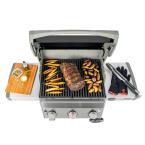 Spirit II E-310 3-Burner Propane Gas Grill in Black