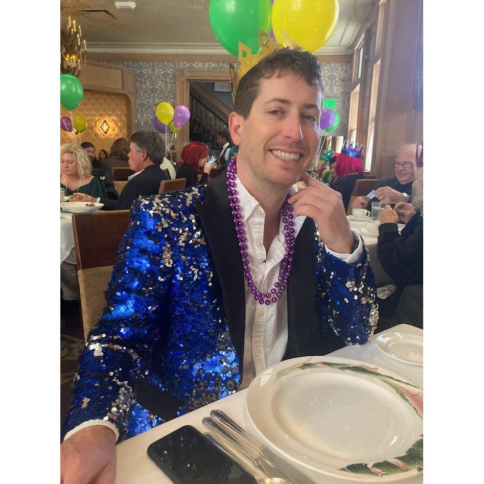 Doug dined in style at Commander's Palace