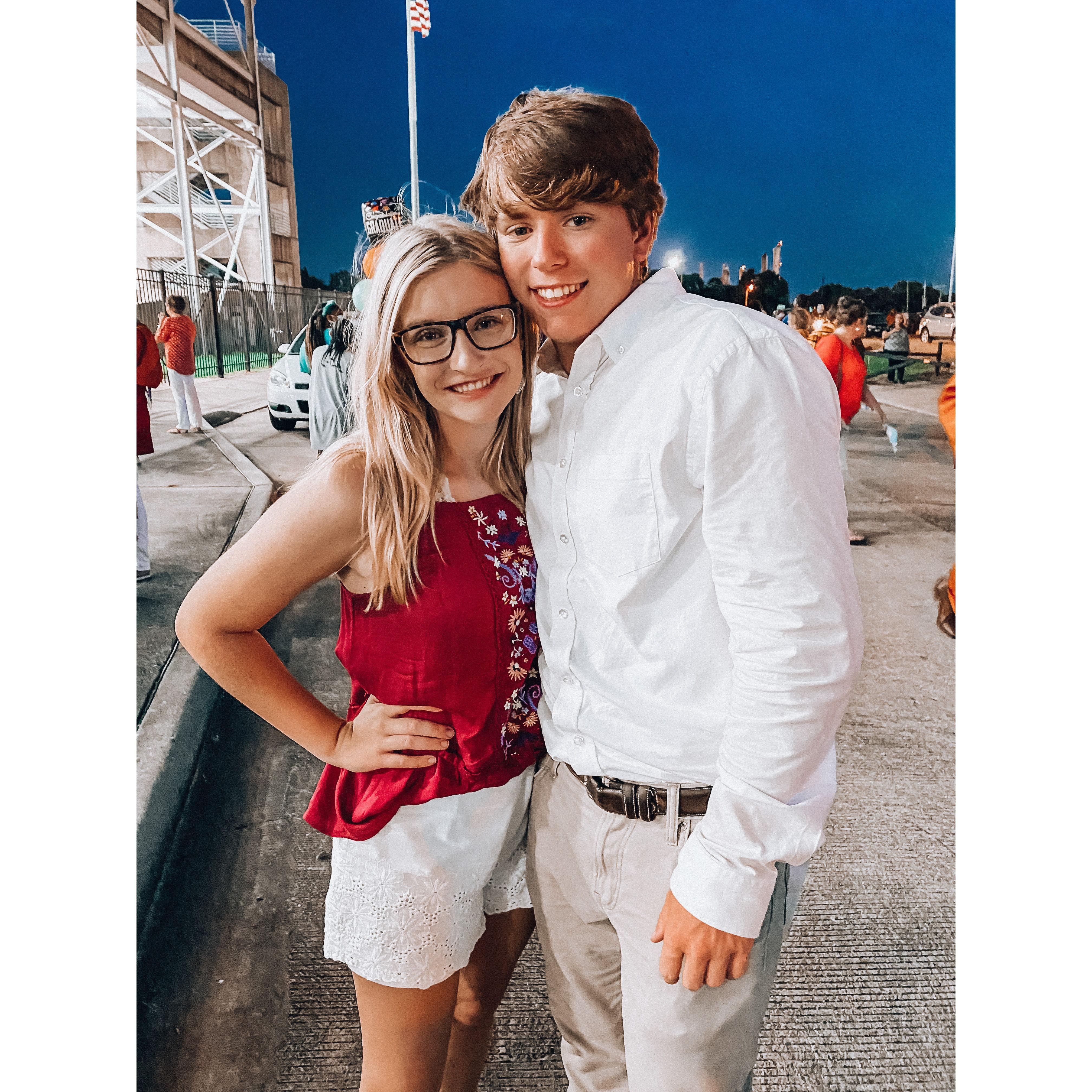 Brayden's high school graduation