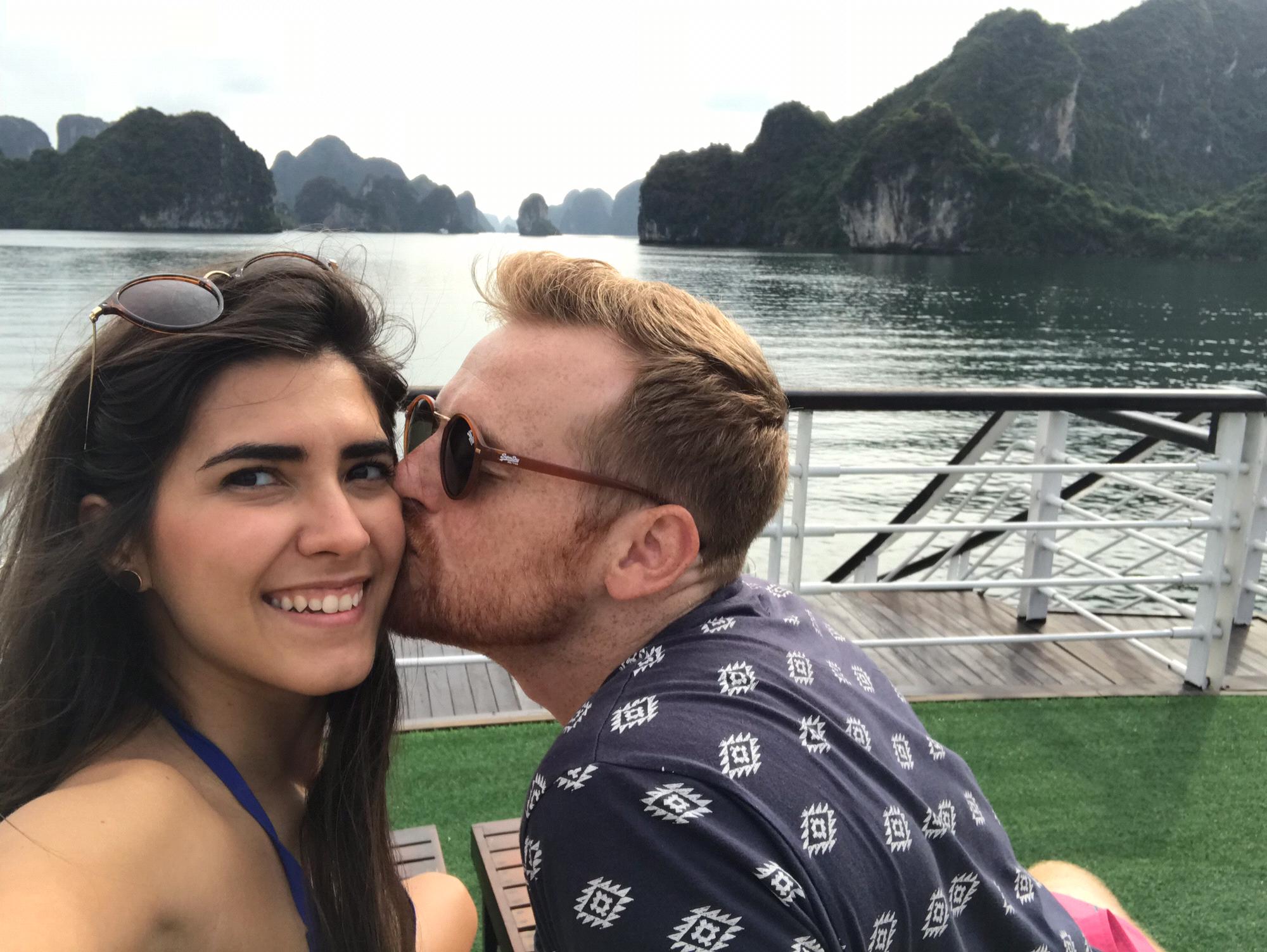 We call this trip to Vietnam one of our "honeymoons"  although we weren't even engaged to be married at the time.