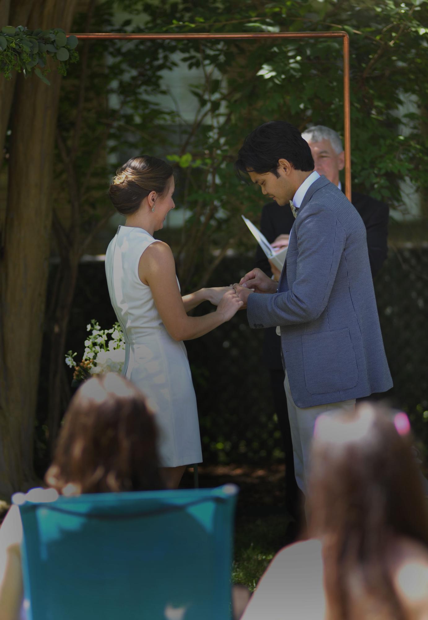 June 2020: our (first) wedding!