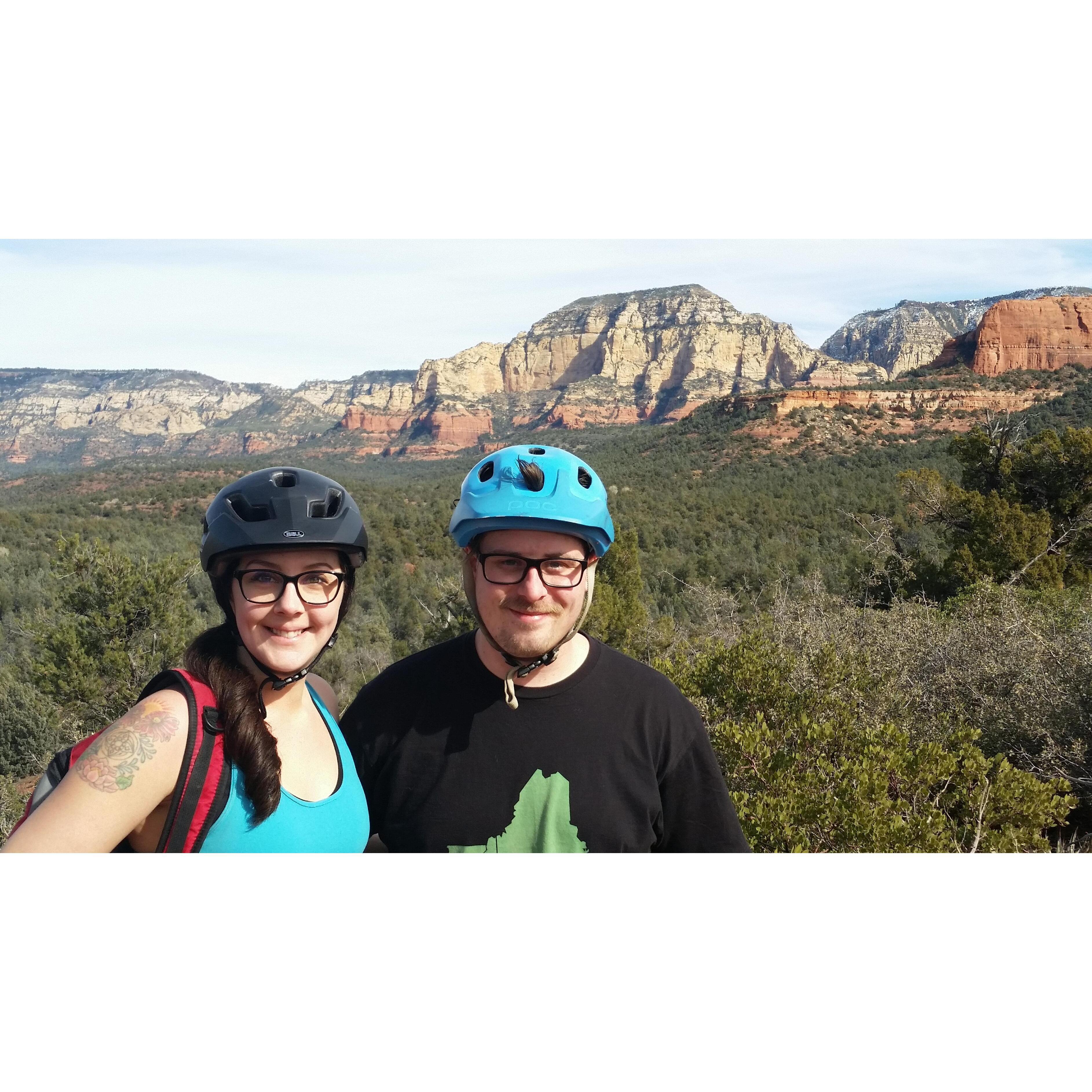 Mountain biking in Sedona
