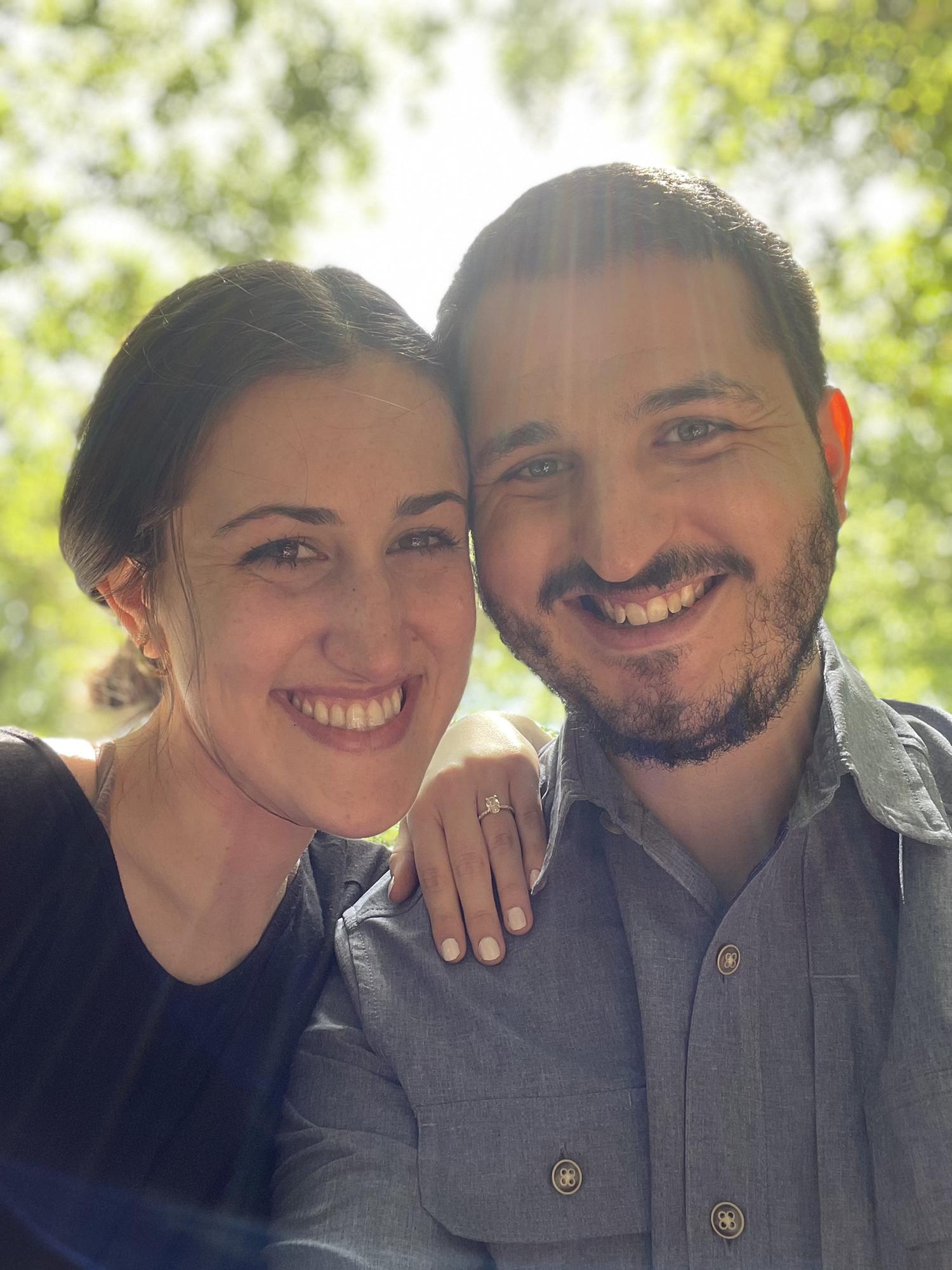 Engagement Day in City Park  5/16/21