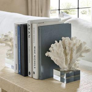 Coral Bookends