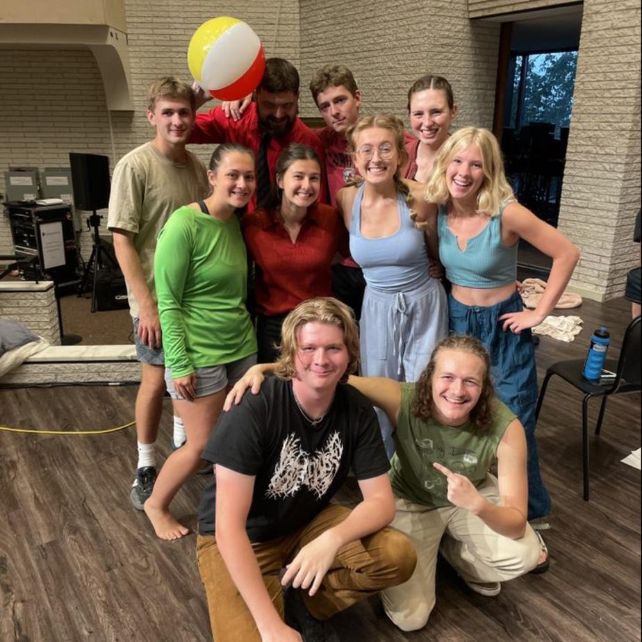 Our very first picture together! Nathan and Emma were on the orientation team for Covenant College together.