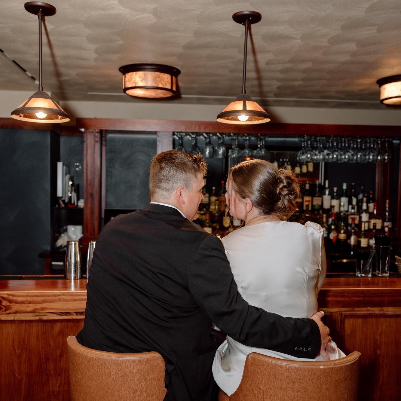 Engagement pictures at Historic Park Inn Hotel by the lovely Courtney Rae Image Design.