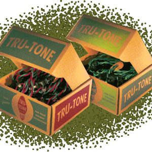 E12 (C7) Deluxe Light String — Two-tone Green