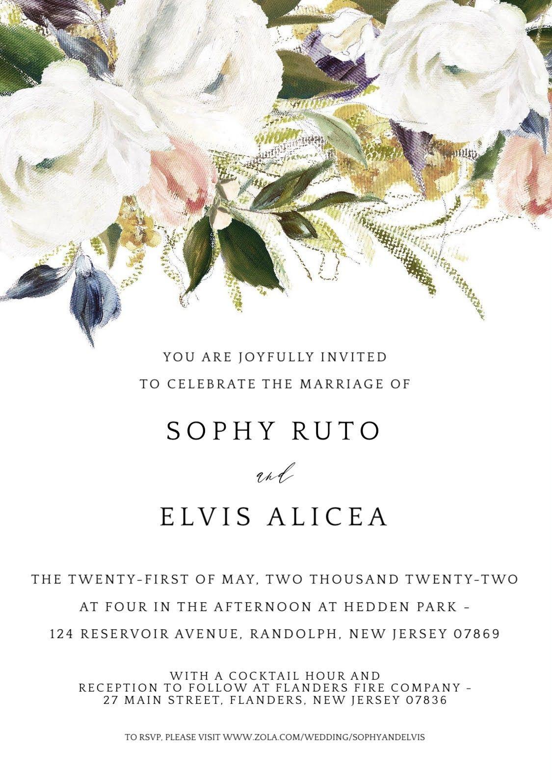The Wedding Website of Sophy Ruto and Elvis Alicea