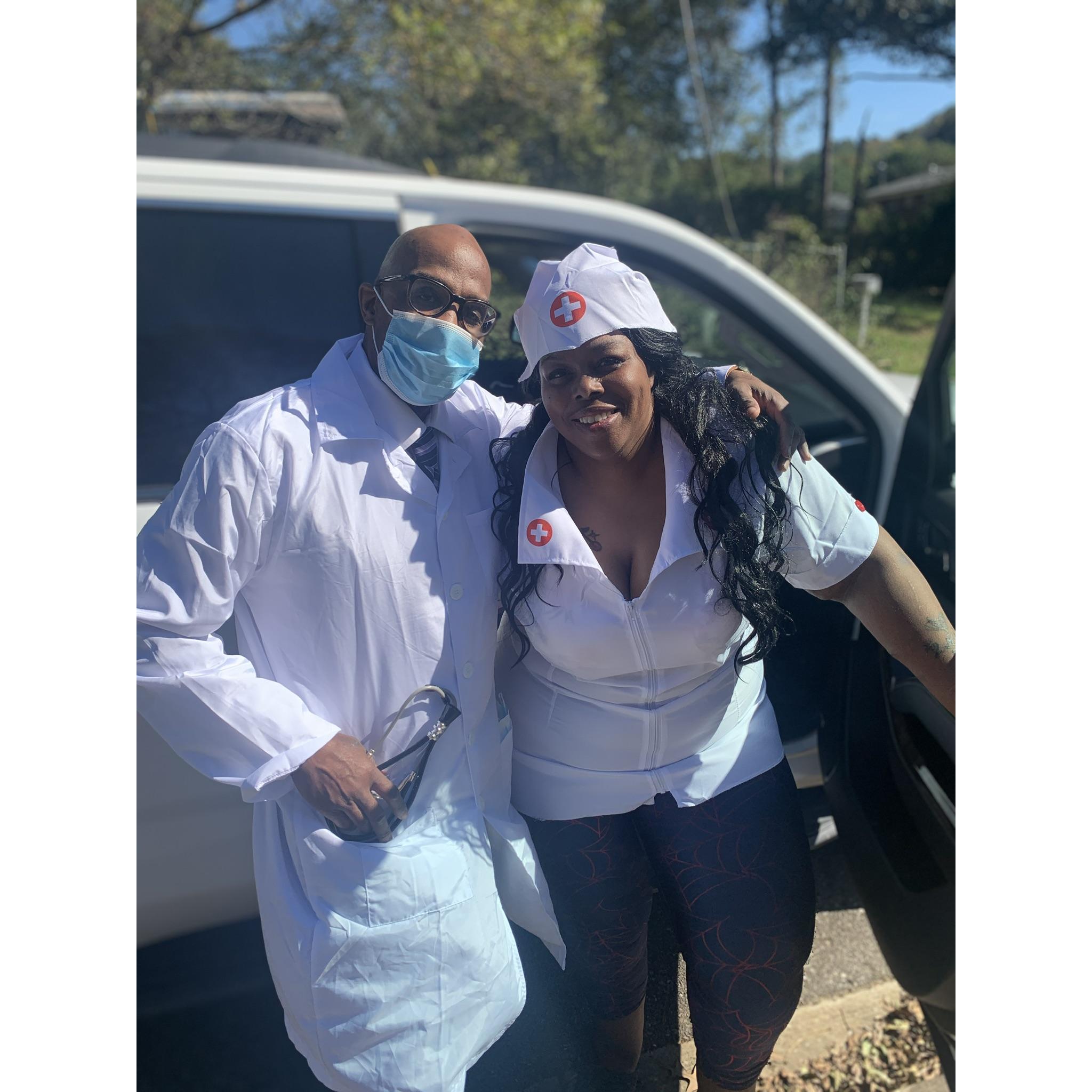 Doctor & Nurse #Halloween2020