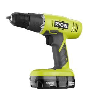 18-Volt ONE+ Lithium-Ion Cordless 3/8 in. Drill/Driver Kit with 1.3 Ah Battery and Charger