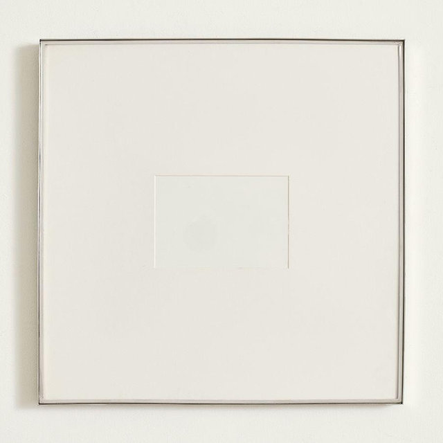 Stowe Modern Metal Frame, 18"X18"- Silver