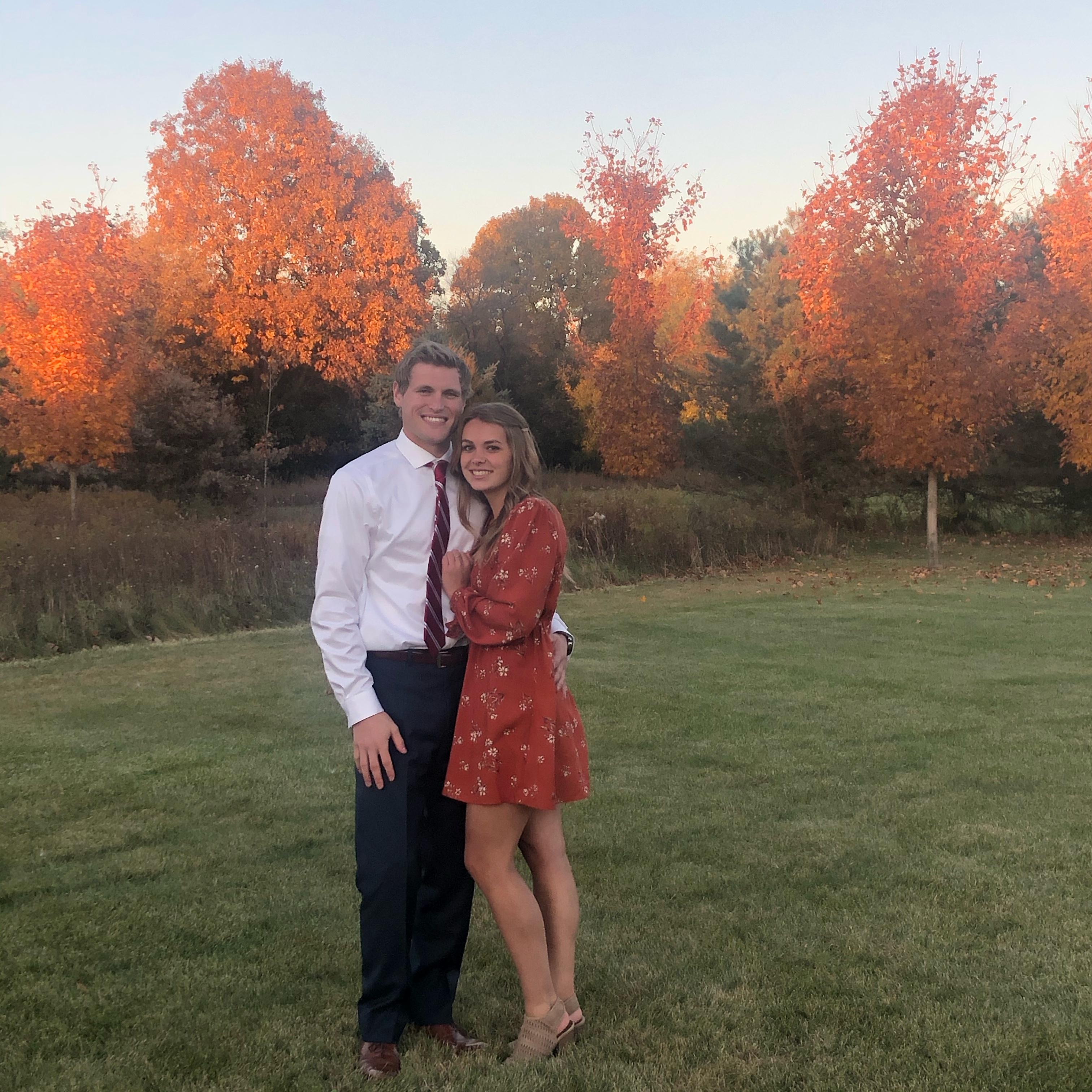 10/10/2020: First wedding together