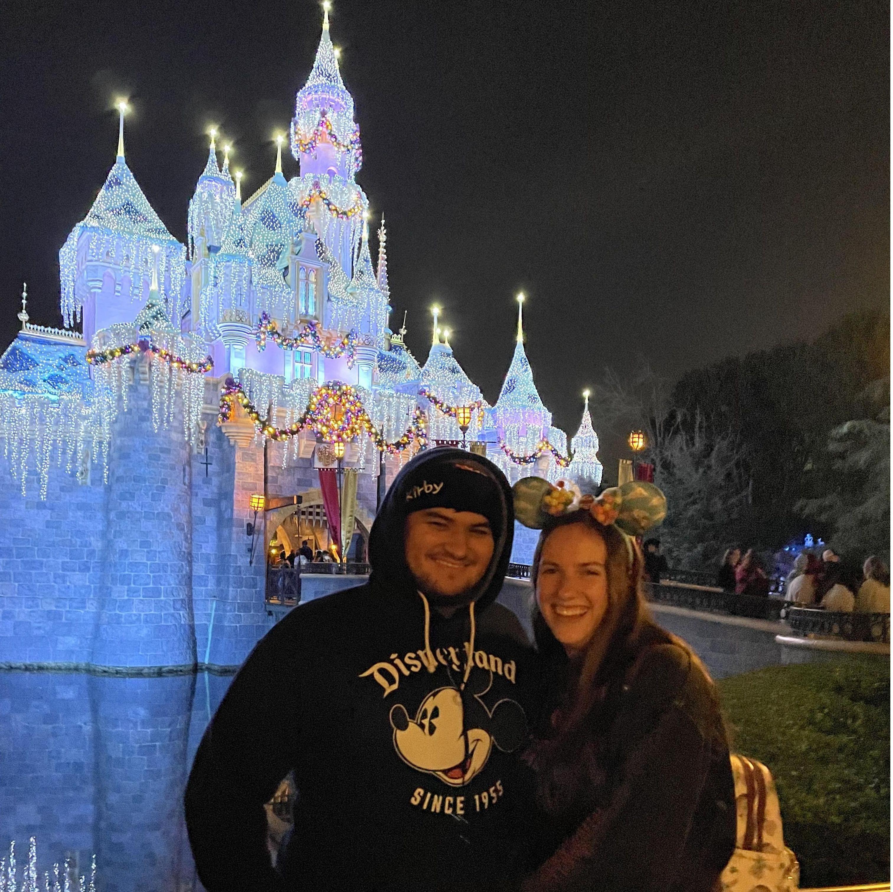 One of many Disney trips with wedding party members Savannah, Guillermo, Raquel, and Anthony