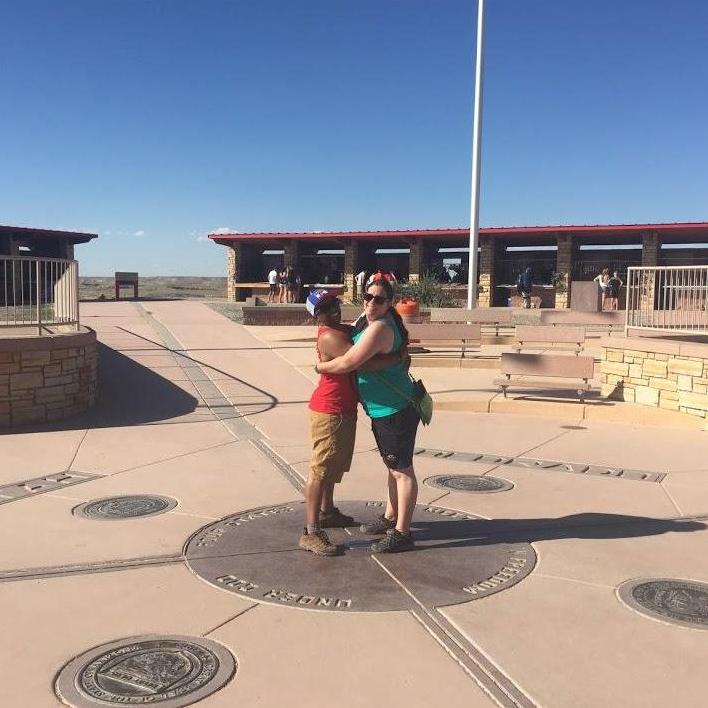 Four places at once? CHECk! - CO, AZ, UT, NM