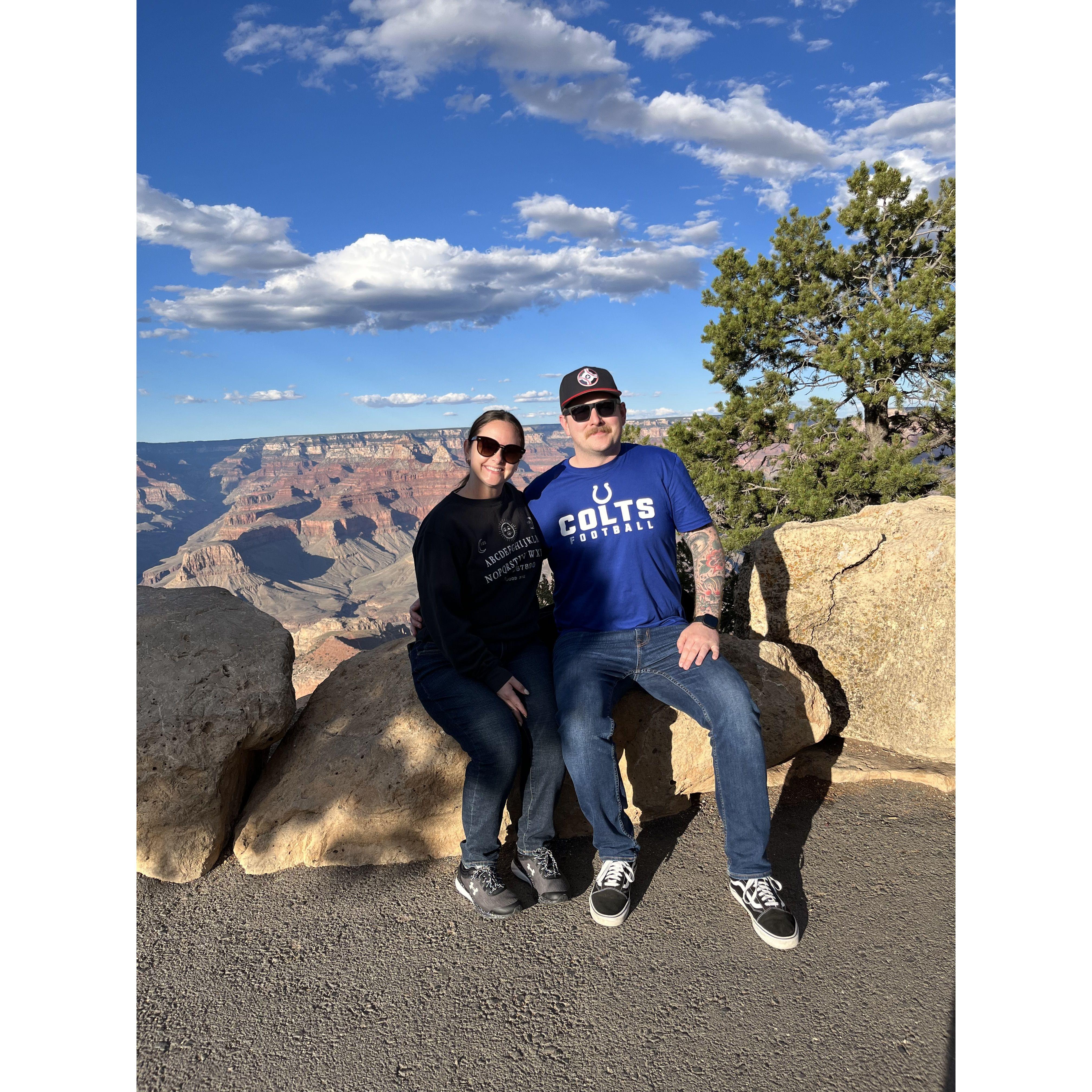Our first trip to the Grand Canyon.