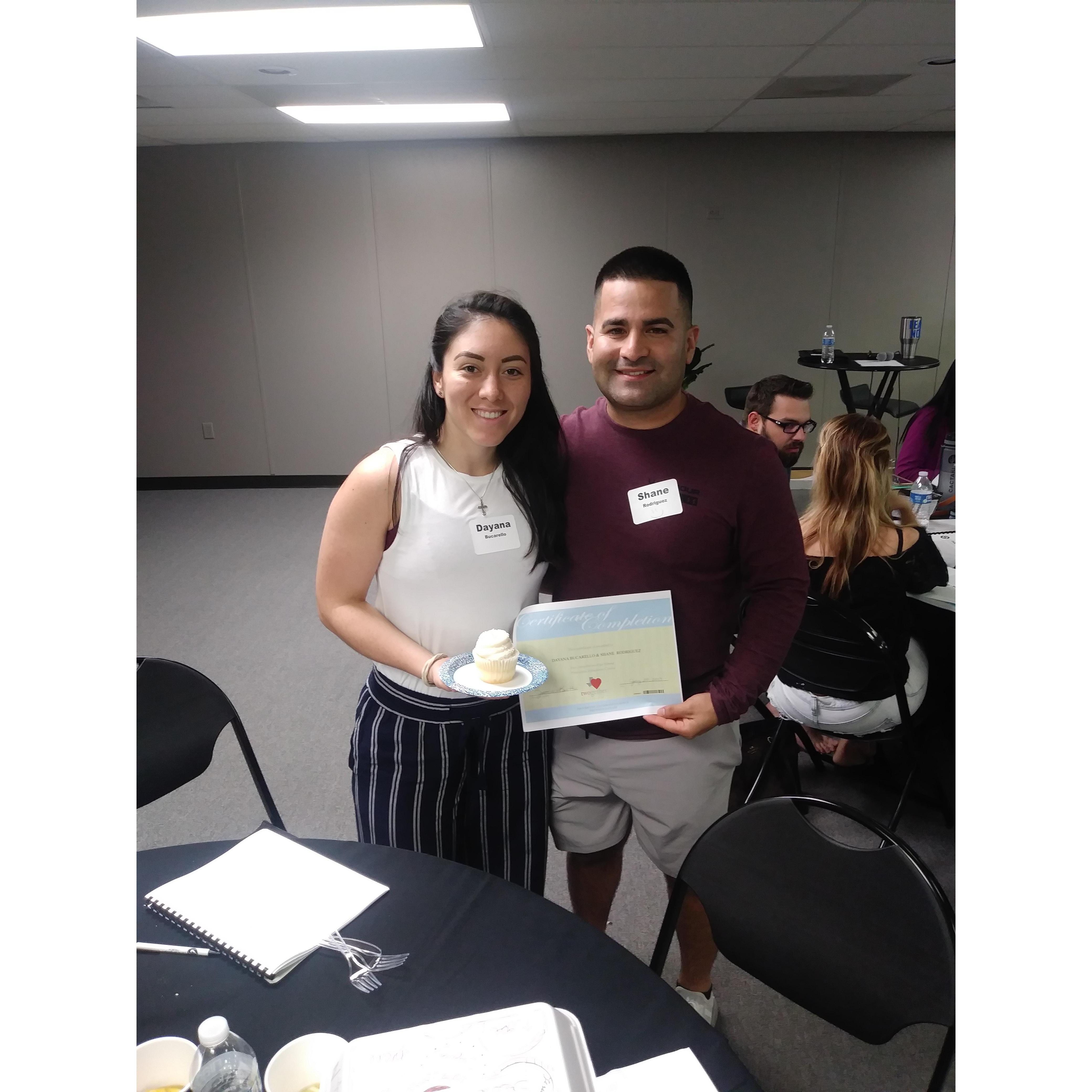 Our first Pre-Marital Class @ Celebration Church (2019)