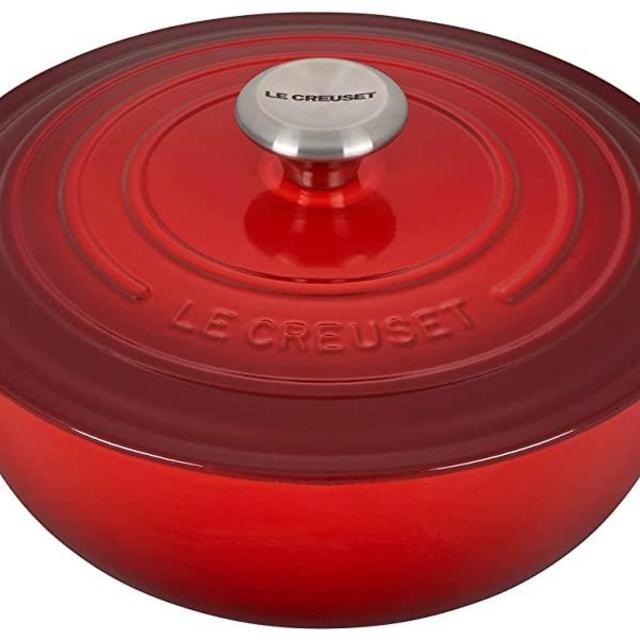 Le Creuset Signature Cast Iron Chef's Oven, 7.5qt, Cerise