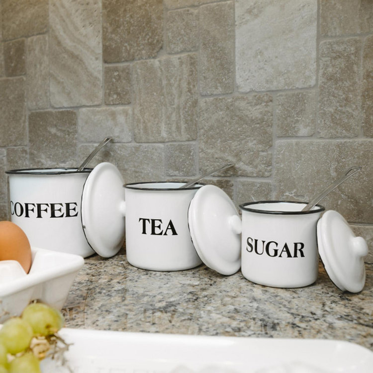 Storied Home, 3-Piece Labeled Container Set | Zola
