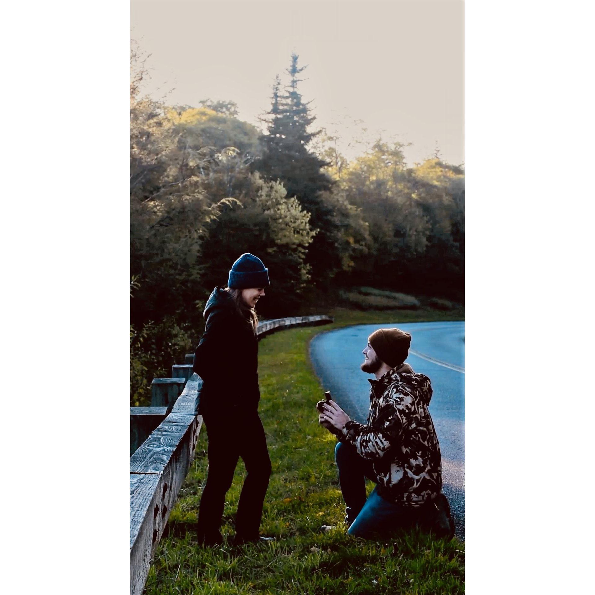 Blue Ridge Parkway ~ October 18th, 2019