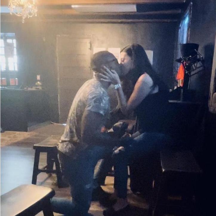 The proposal!
Barrington proposed at a magic show in St. Augustine. The proposal was part of one of the magic tricks!