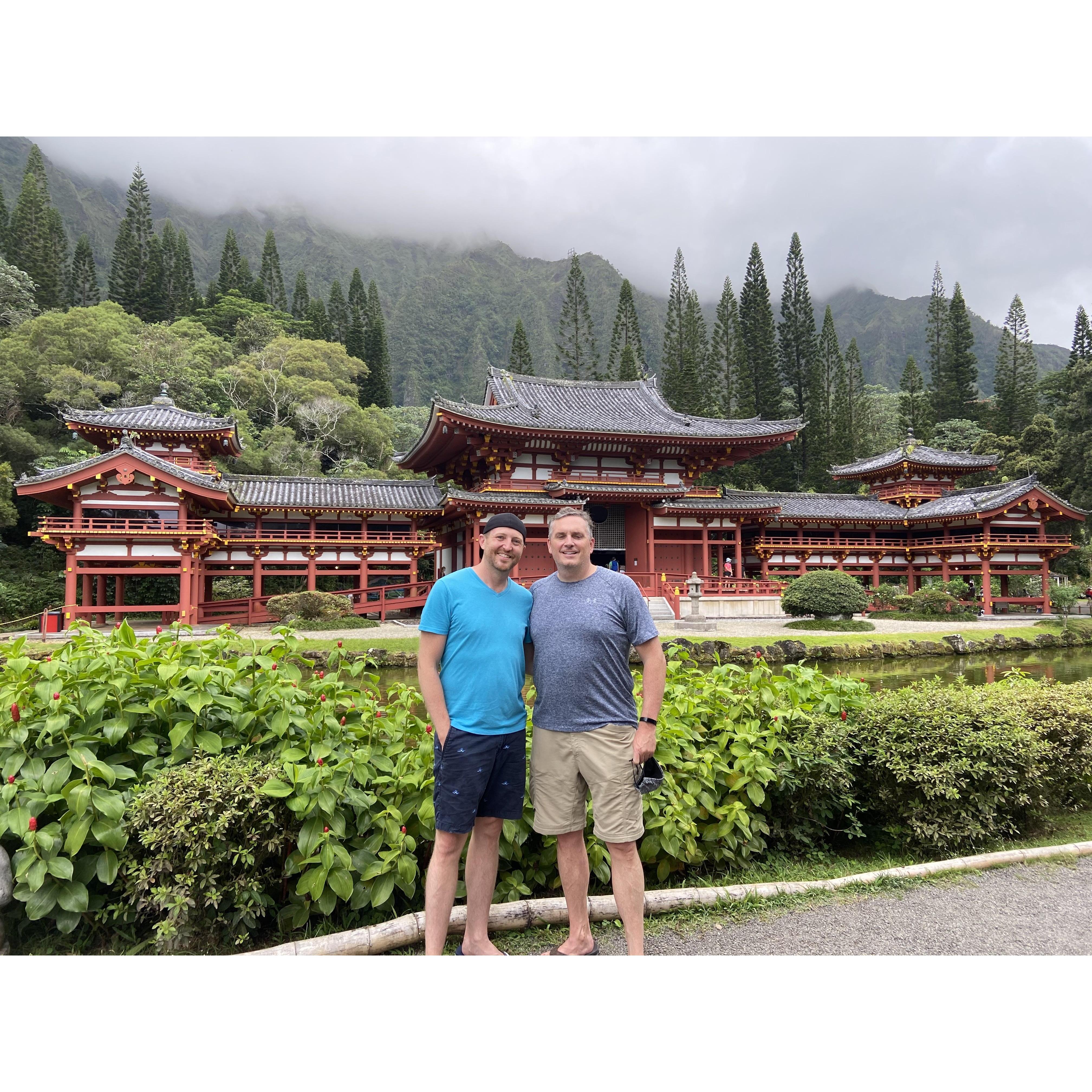Valley of the Temples in Kaneohe, HI