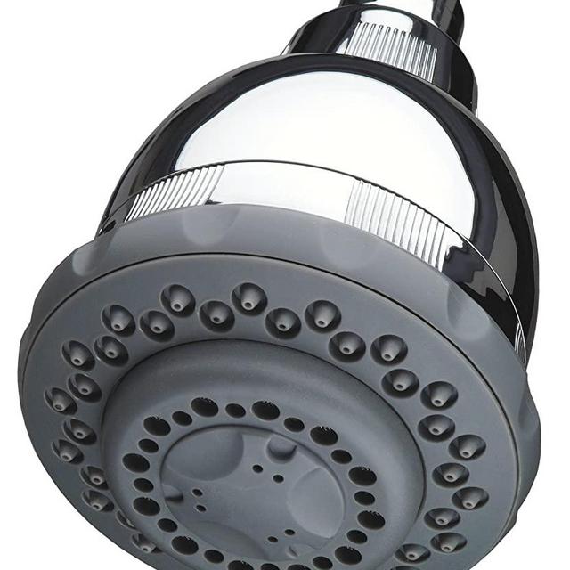 Culligan WSH-C125 Wall-Mounted Filtered Showerhead with Massage, 10,000 Gallon, Chrome