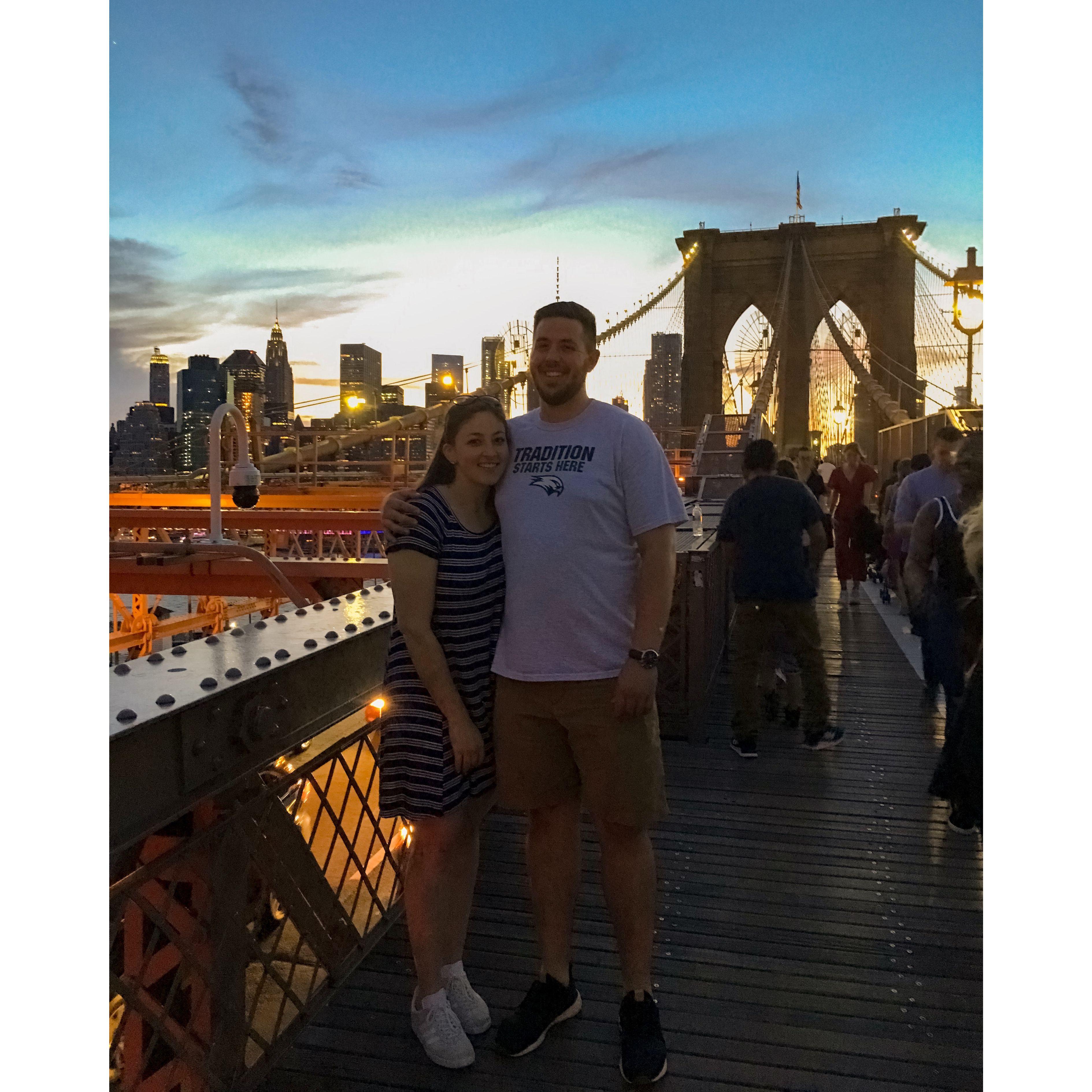 One of our first trips exploring NYC together. June, 2018.