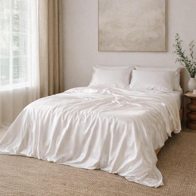 Eucalypso Heavenly King Duvet Cover - Soft Beige