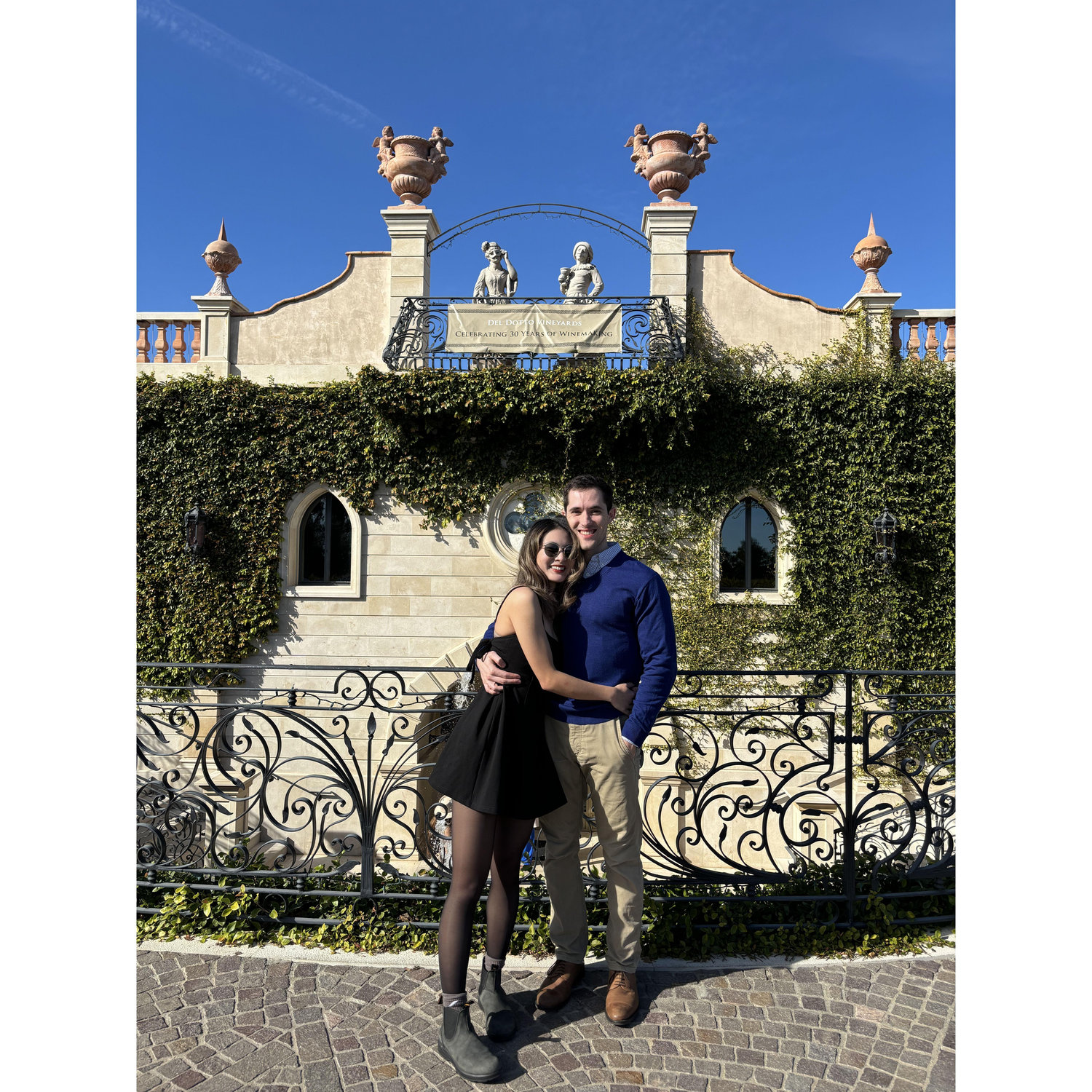 Revisiting Napa on our one-year engagement anniversary!