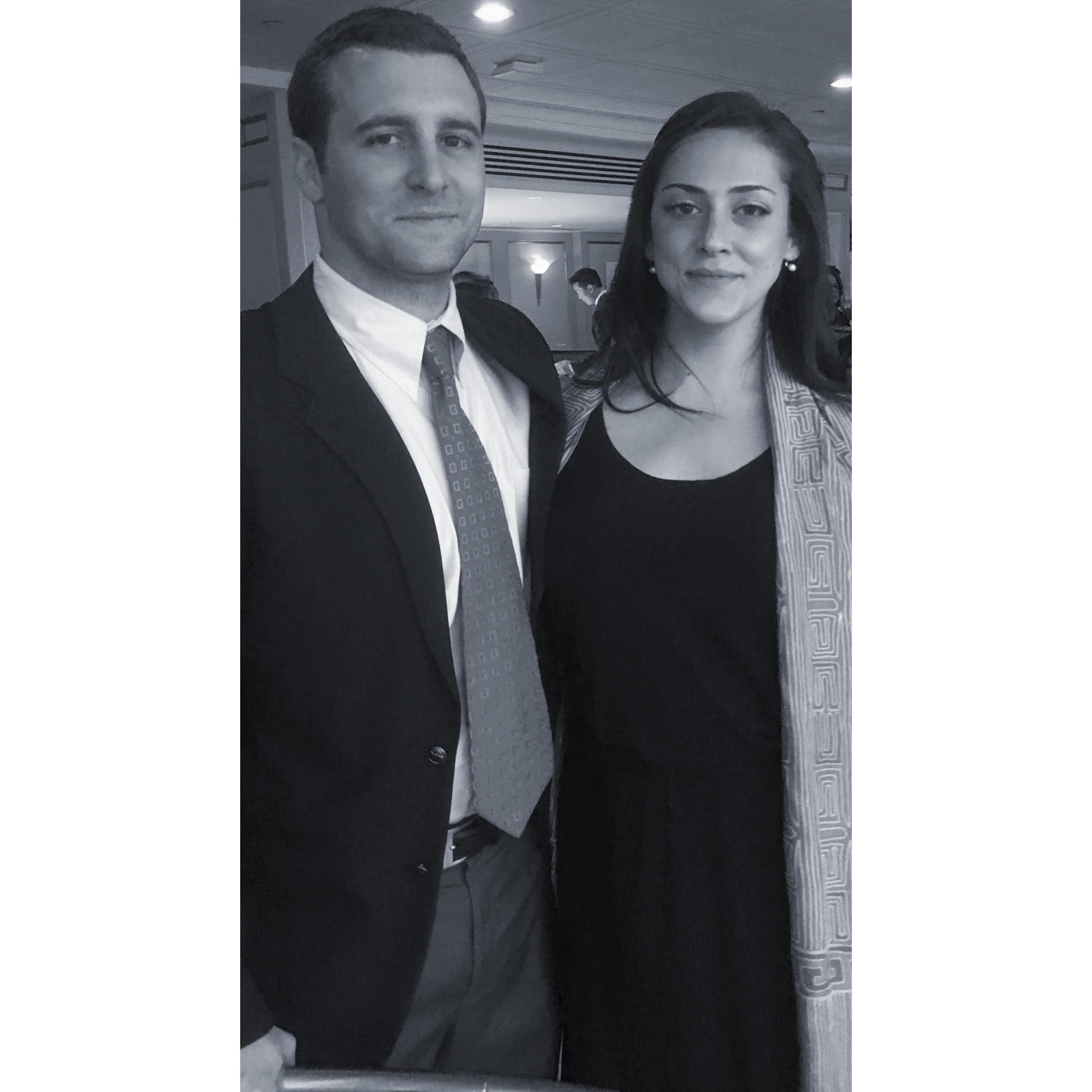 When it comes to getting fancy, the future Cournoyers don't hesitate to do it up! 🕺🏻And what a fun, December night it was in 2016 at Glen Island Park on the Long Island Sound.