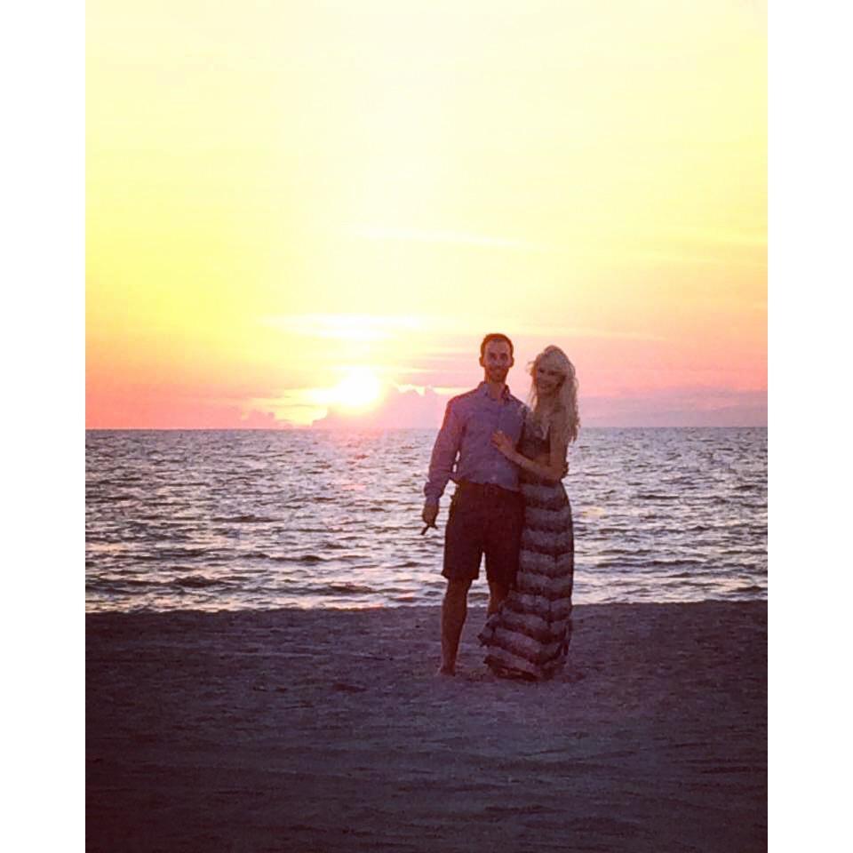 Sean's first time on Captiva in 2015. We didn't know at the time but four years later this is where Sean would propose!