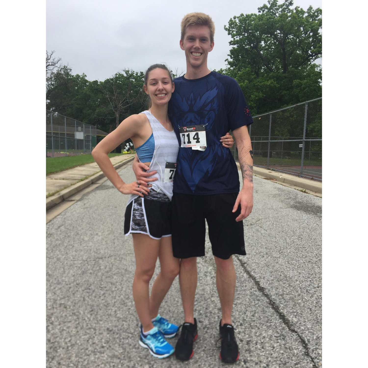 Josh's first 5k.