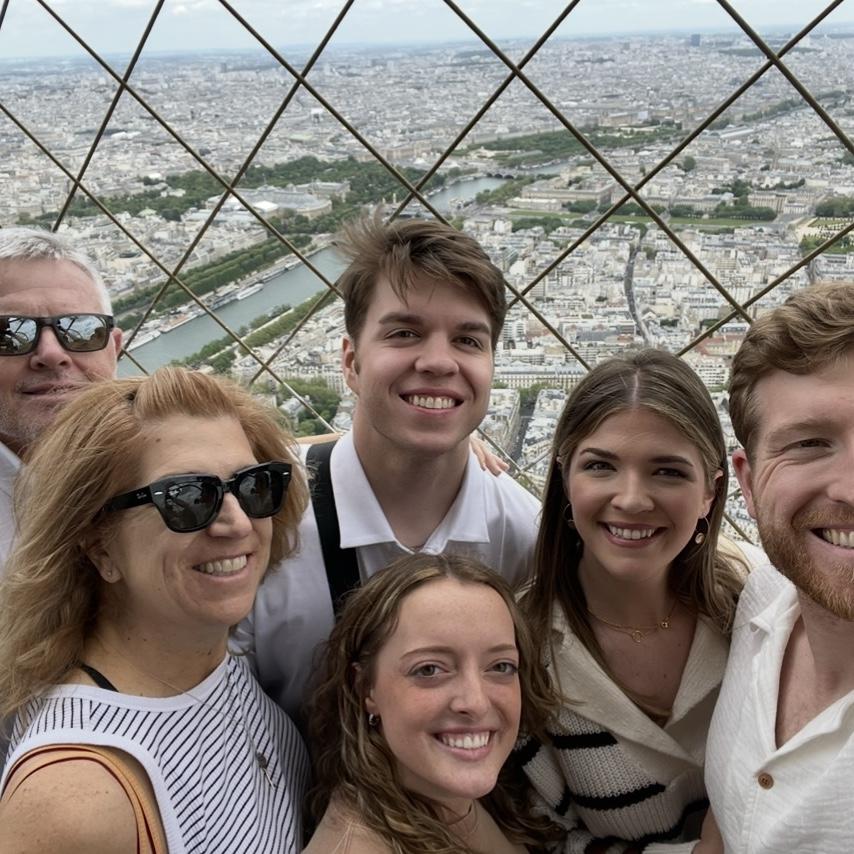 Traveled to Paris with Jackson’s family for Cody and Morgan’s wedding