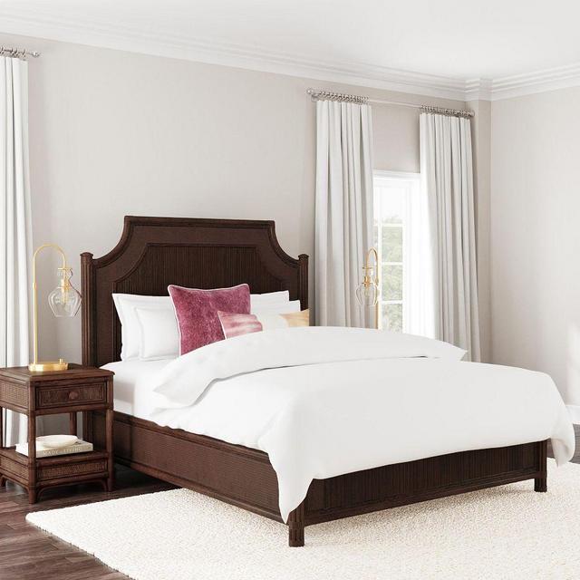 Daphne Platform Bed, King Coffee