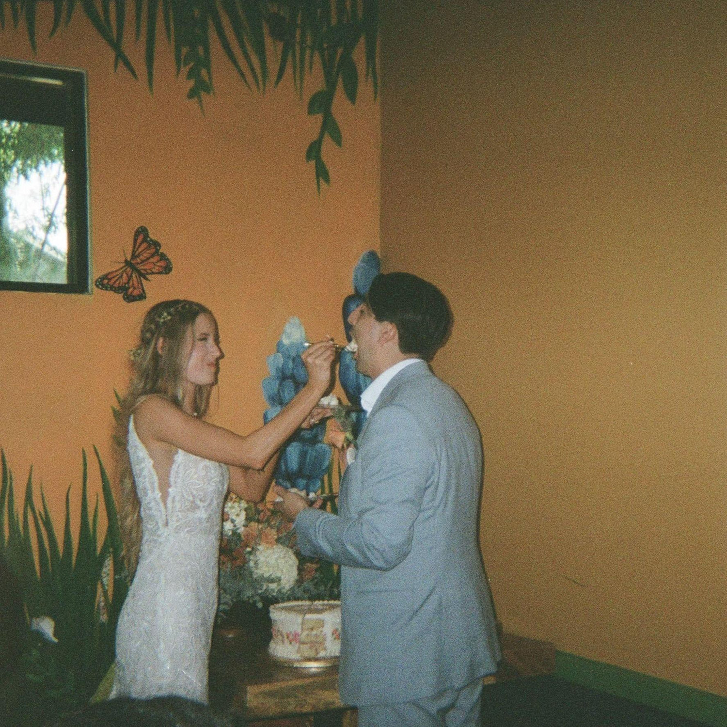 Our wedding day, August 2025