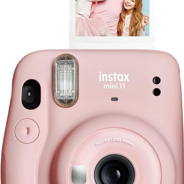 Fujifilm Instax Mini 11 Instant Camera - Blush Pink (Renewed)
