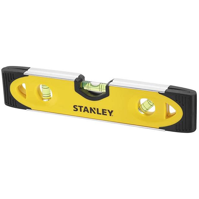 Stanley 0-43-511 Spirit level"Torpedo" of plastic/aluminum, Black