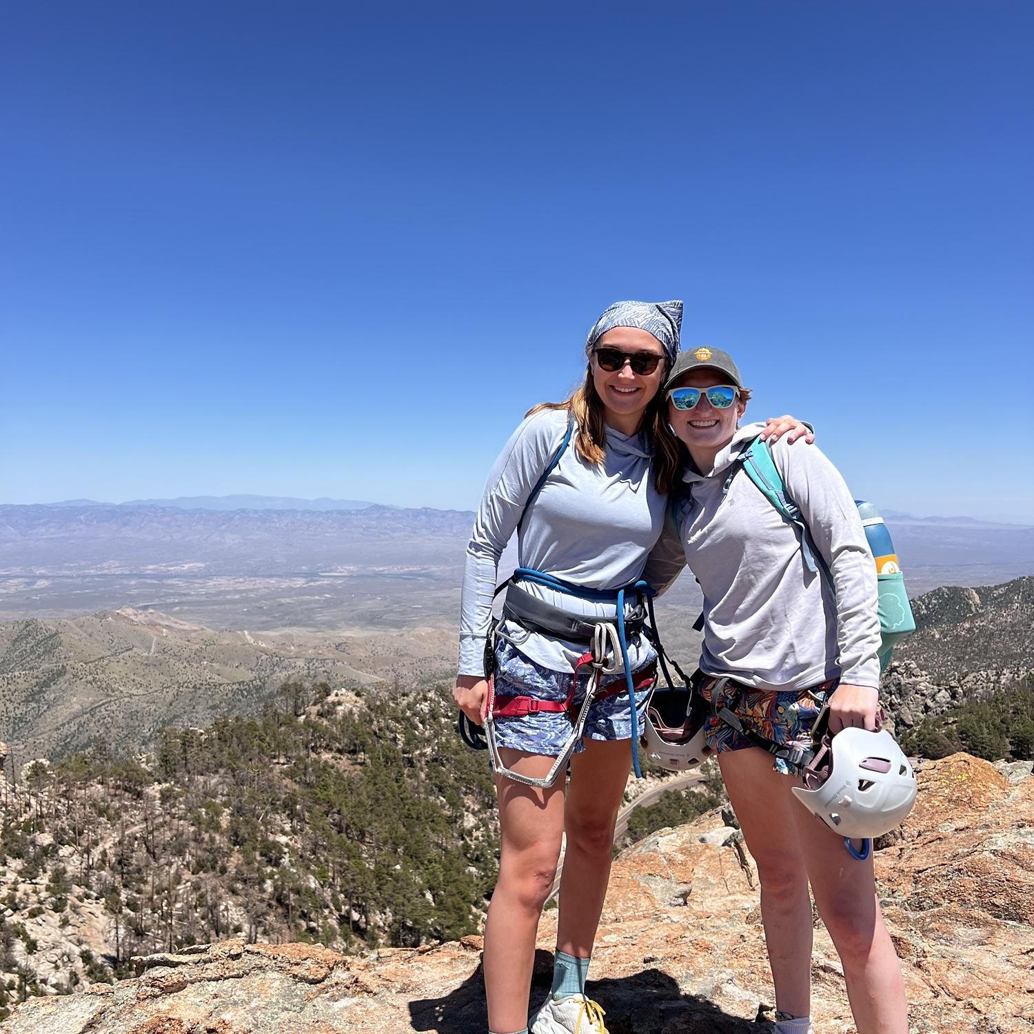 Rock climbing on Mt. Lemon in Tucson 2024!