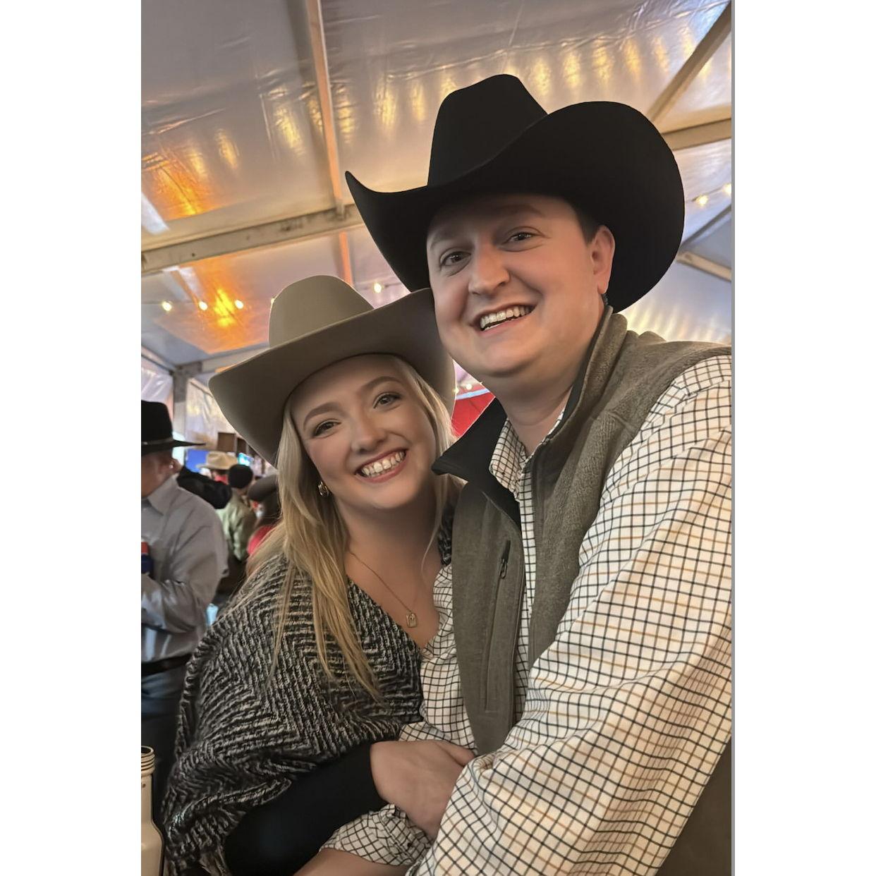 Our first rodeo!